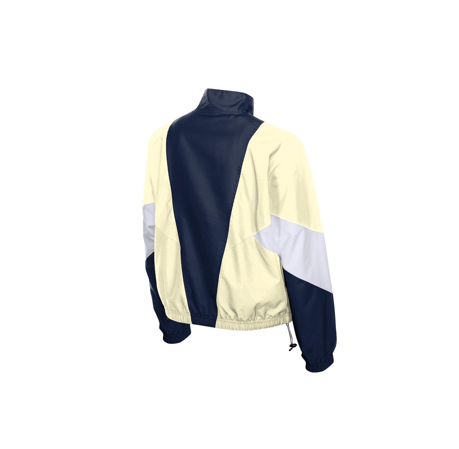 Women's Navy/Cream Los Angeles Dodgers Leisure City Connect Full-Zip Windbreaker Jacket