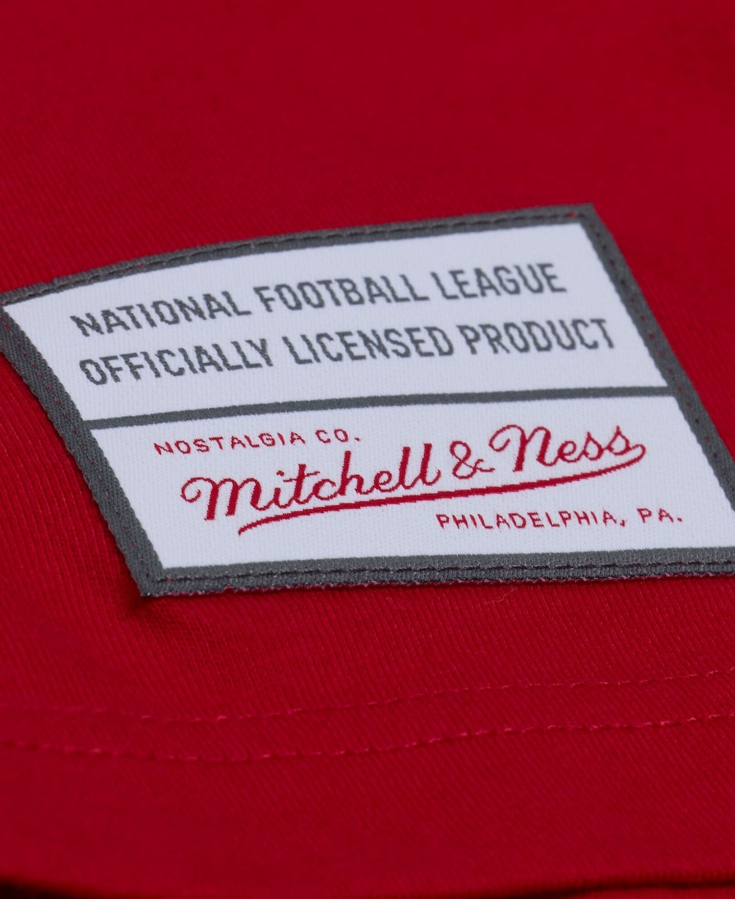 Мужской топ Mitchell & Ness Red/Gold Kansas City Chiefs Head Coach — фото 4