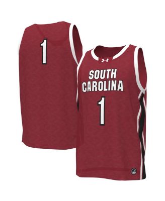Women's Garnet South Carolina Gamecocks 1 Replica Basketball Jersey
