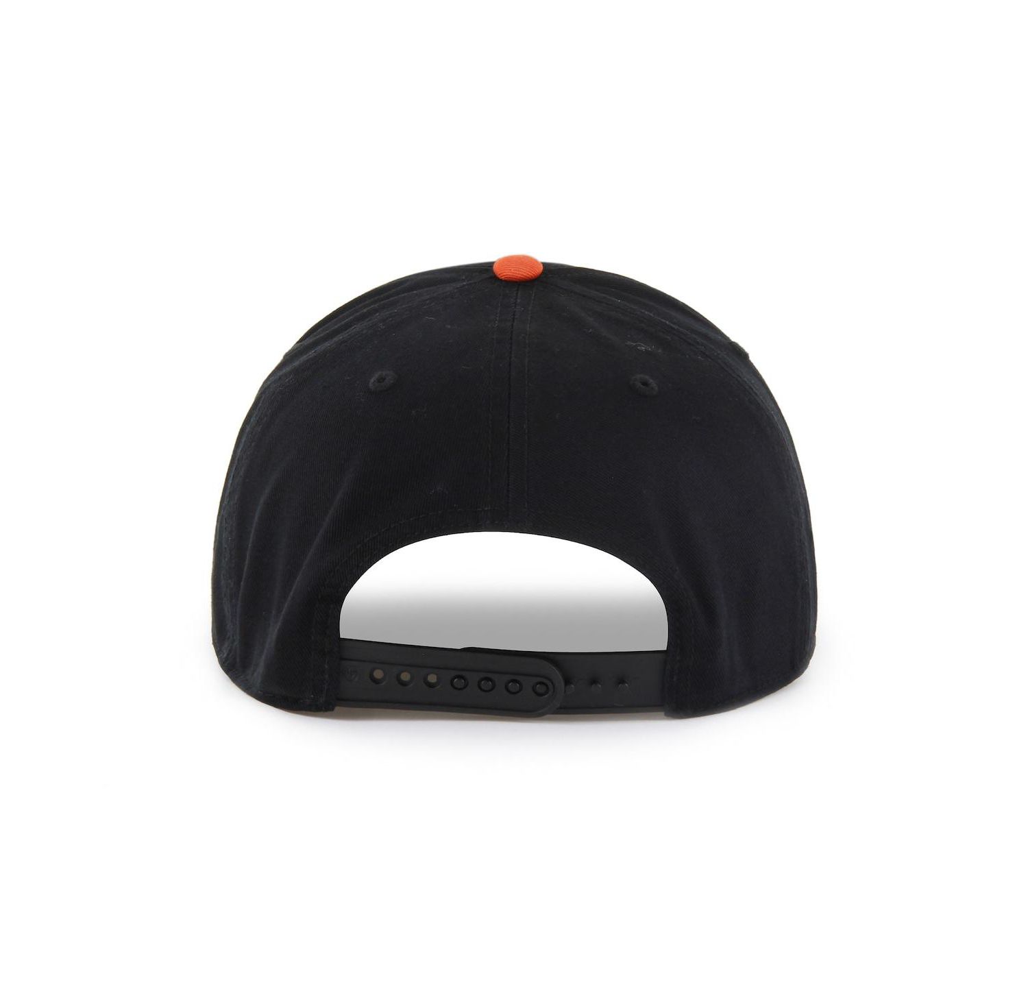 Men's Black/Orange Philadelphia Flyers Atkin Hitch Adjustable Hat