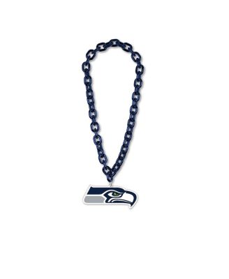 Seattle Seahawks Big Chain Logo Plastic Necklace