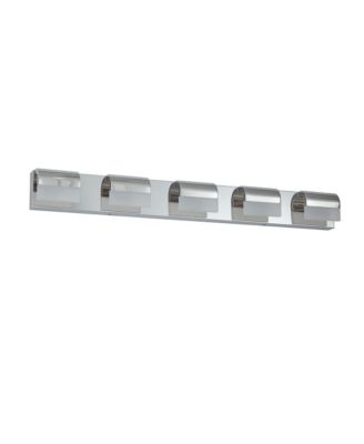 5 Light LED Modern Bathroom Vanity Lighting Over Mirror Bath Wall Light Fixture