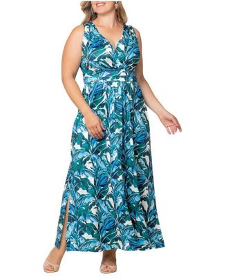 Women's Plus Size Daniela Sleeveless Maxi Dress