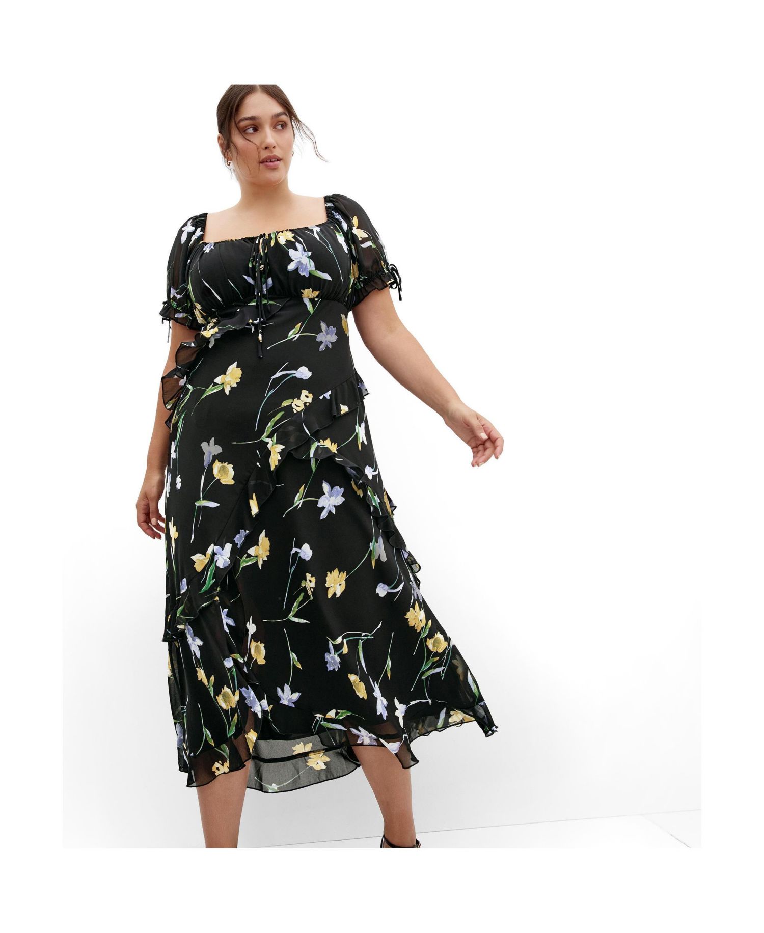 Women's Shayla Petal Print Maxi Dress