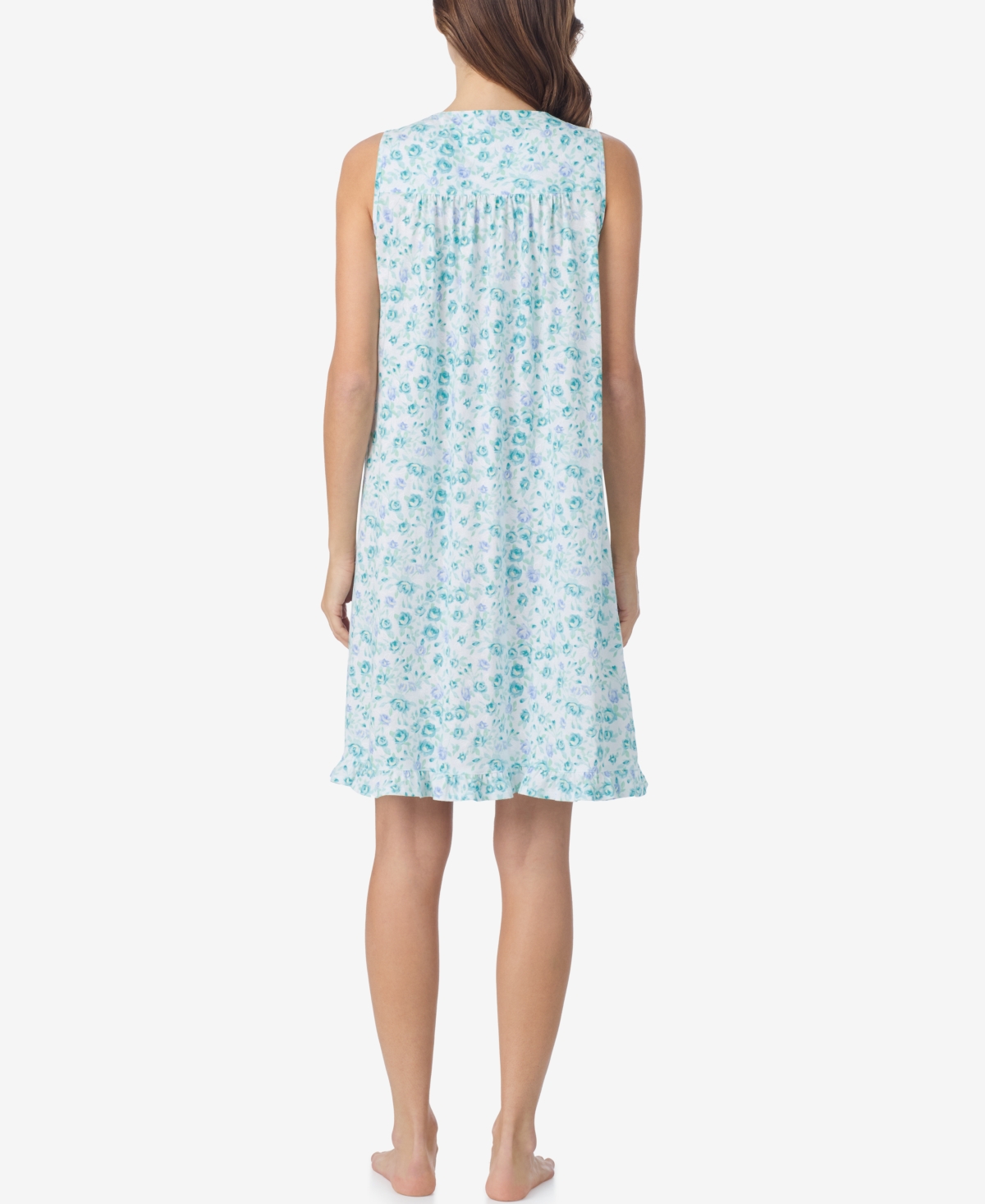 Eileen West Women's Sleeveless Jersey Knit Short Nightdress