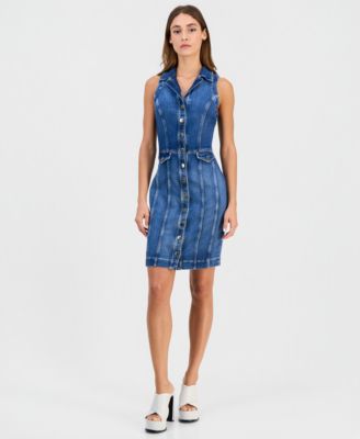Women's Destiny Denim Button Front Dress