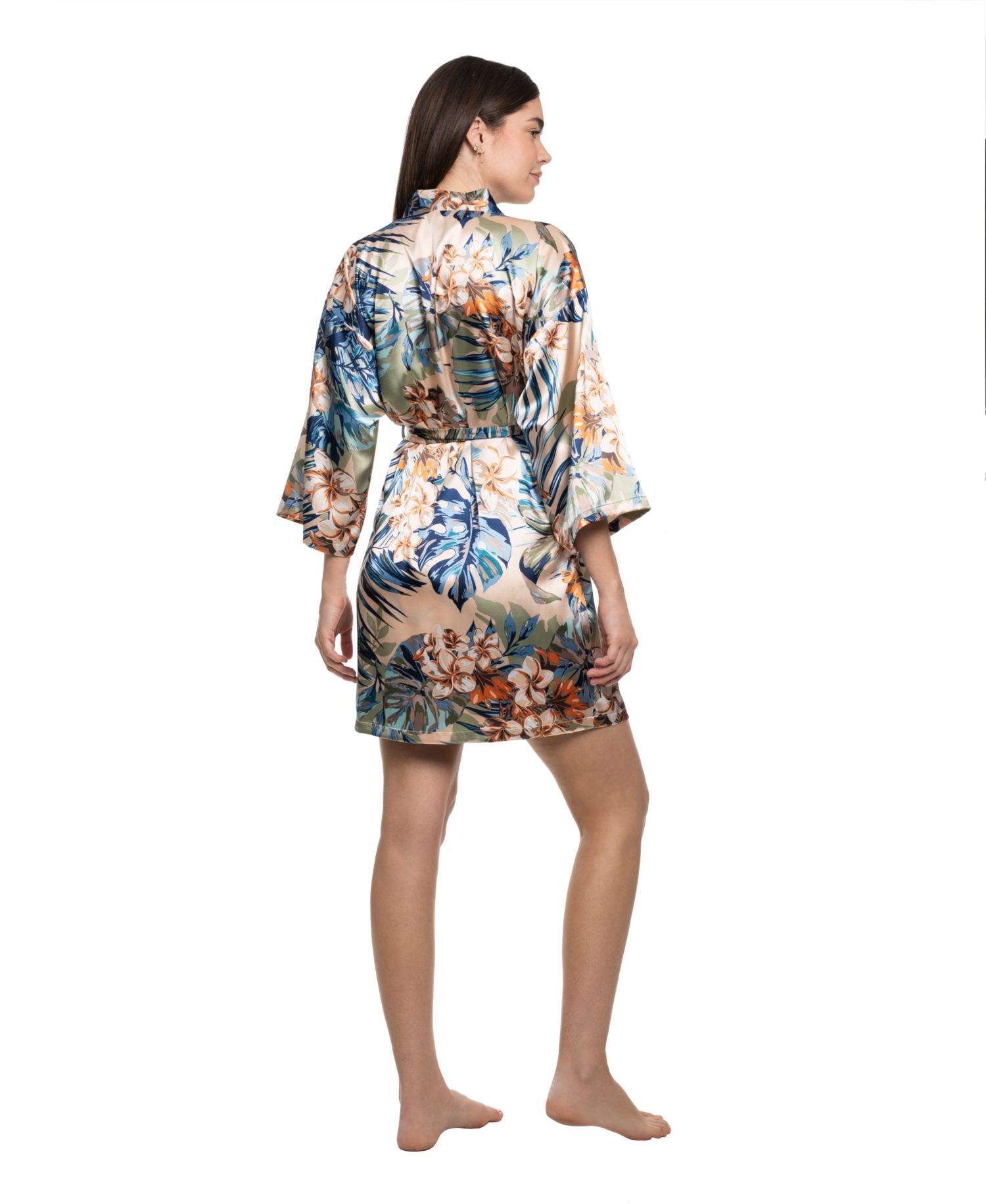 Women's Printed Self-Tie Wrapper