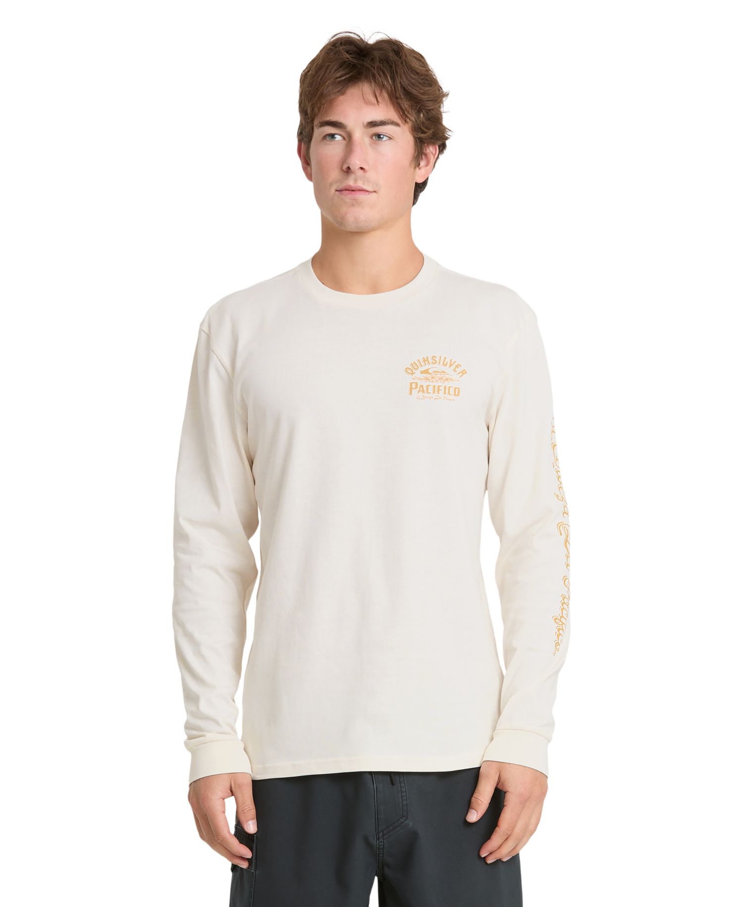 Men's Pacifico Signage Crewneck Long-Sleeve T-Shirt