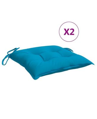 Chair Cushions 2 pieces 15.7"x15.7"x2.8" Oxford Fabric