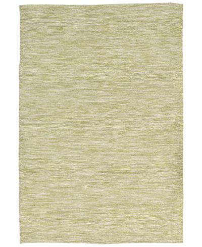 Liora Manne Java Indoor/Outdoor Lamar Green Flatweave Area Rugs