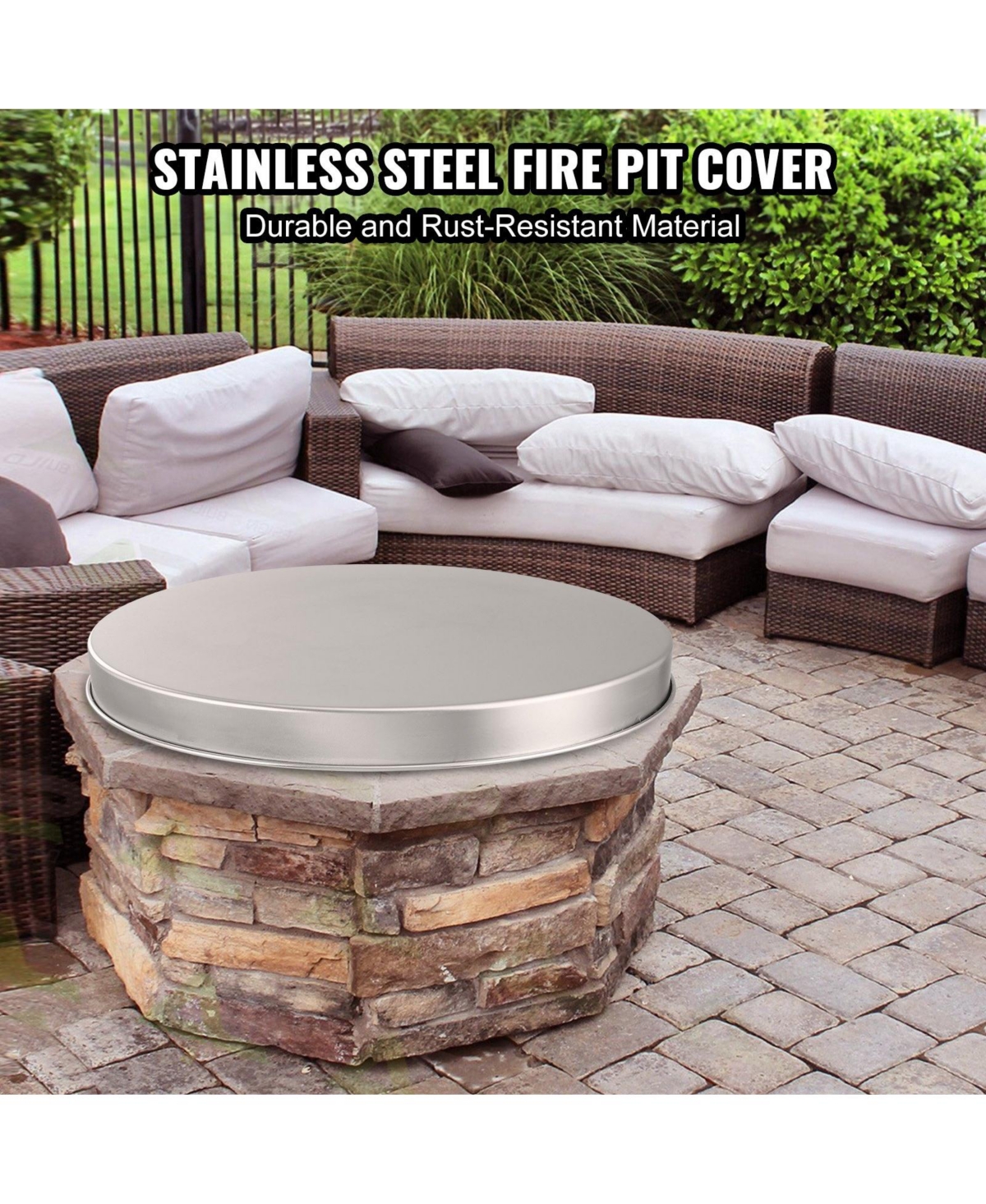 Cozito Fire Pit Cover Lid