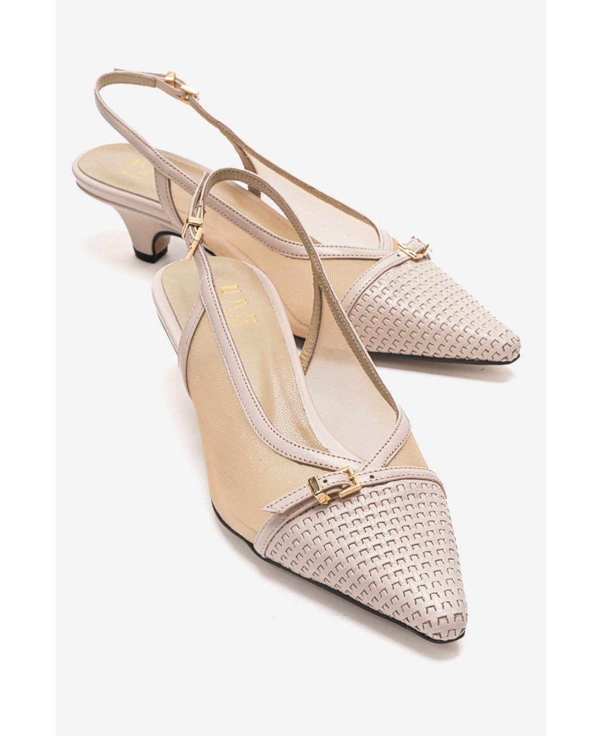 Prologue Shoes Women's Laviera Mesh Slingback Pump