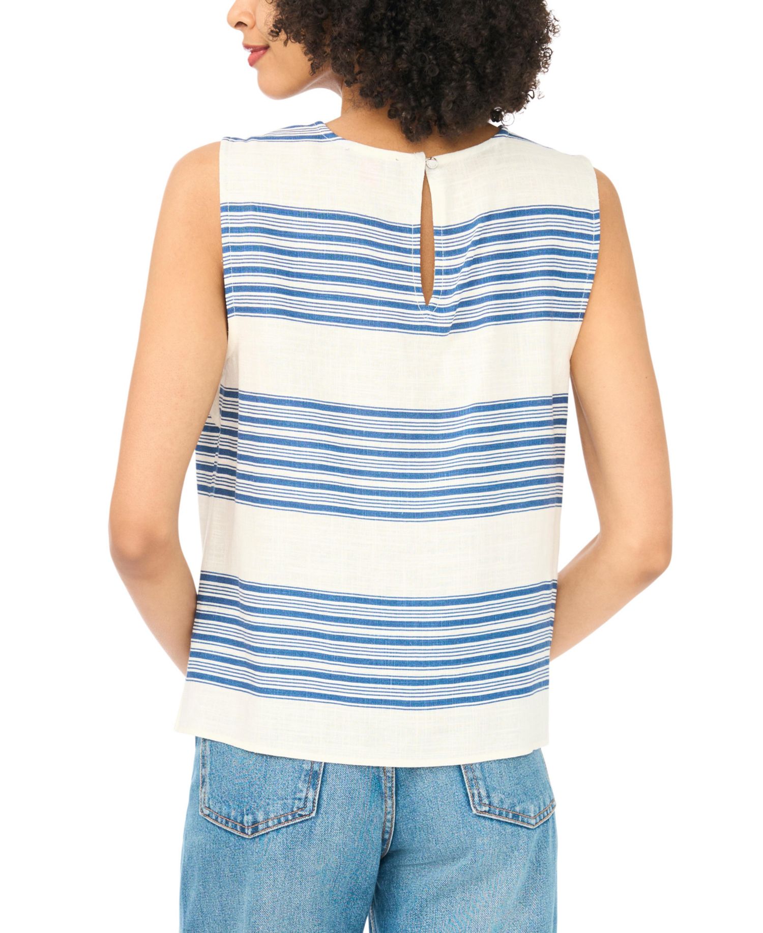Women's Sleeveless Crewneck Tank Top