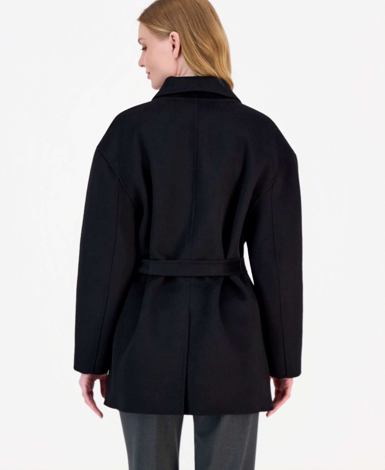Women's Double-Faced Belted Coat