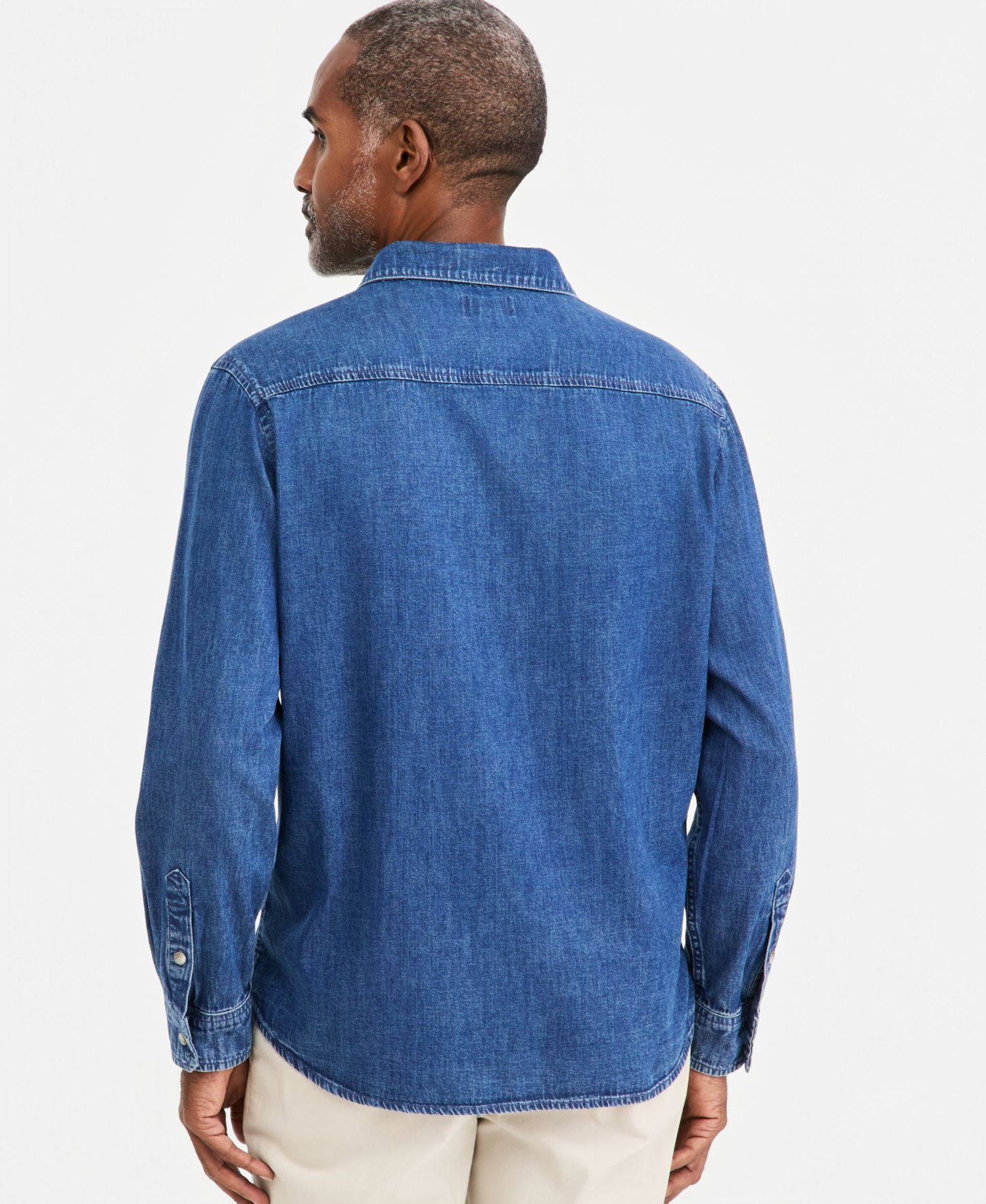 Men's Denim Overshirt