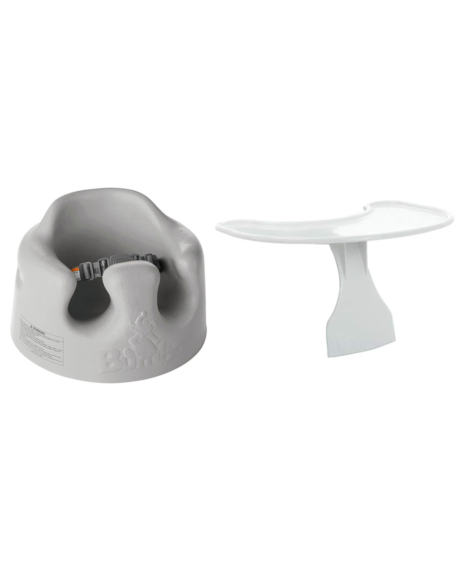 Baby Infant Soft Foam Floor Seat Chair with Eating and Top Tray Attachment