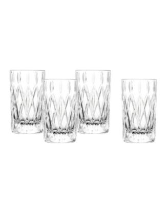 Stage Long Drink Glasses, Set of 4