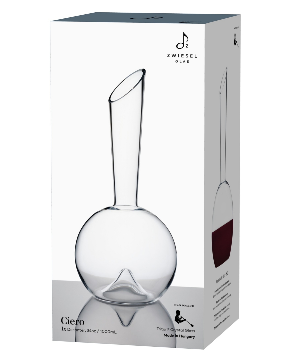 Zwiesel Glas Ciero 34 oz. Handmade Decanter