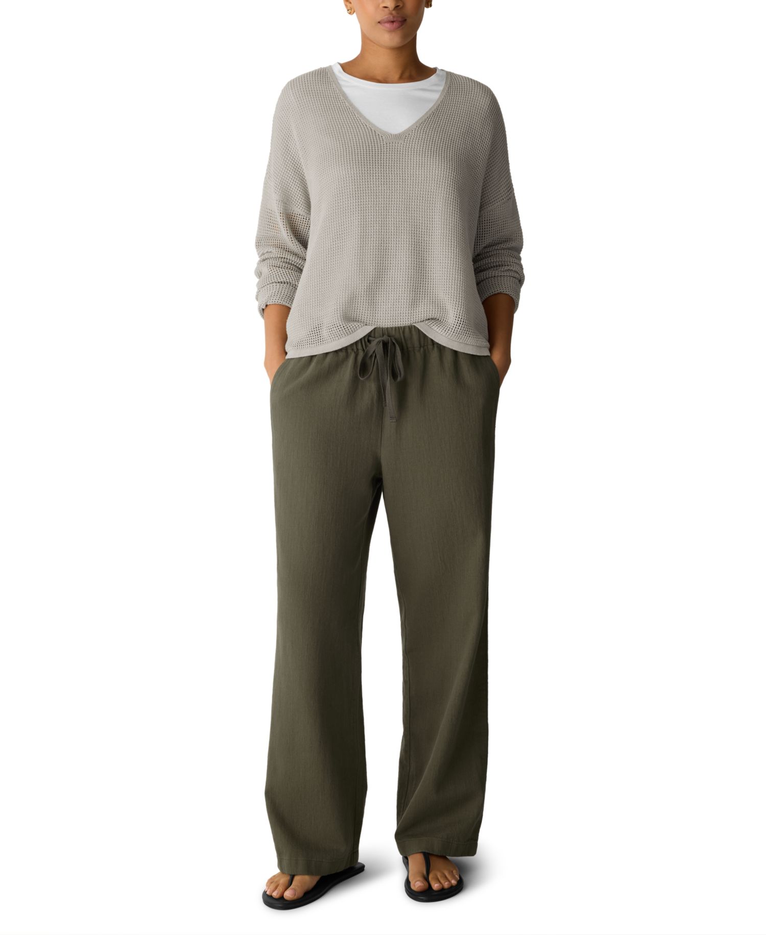 Eileen Fisher Women's V-Neck Sweater