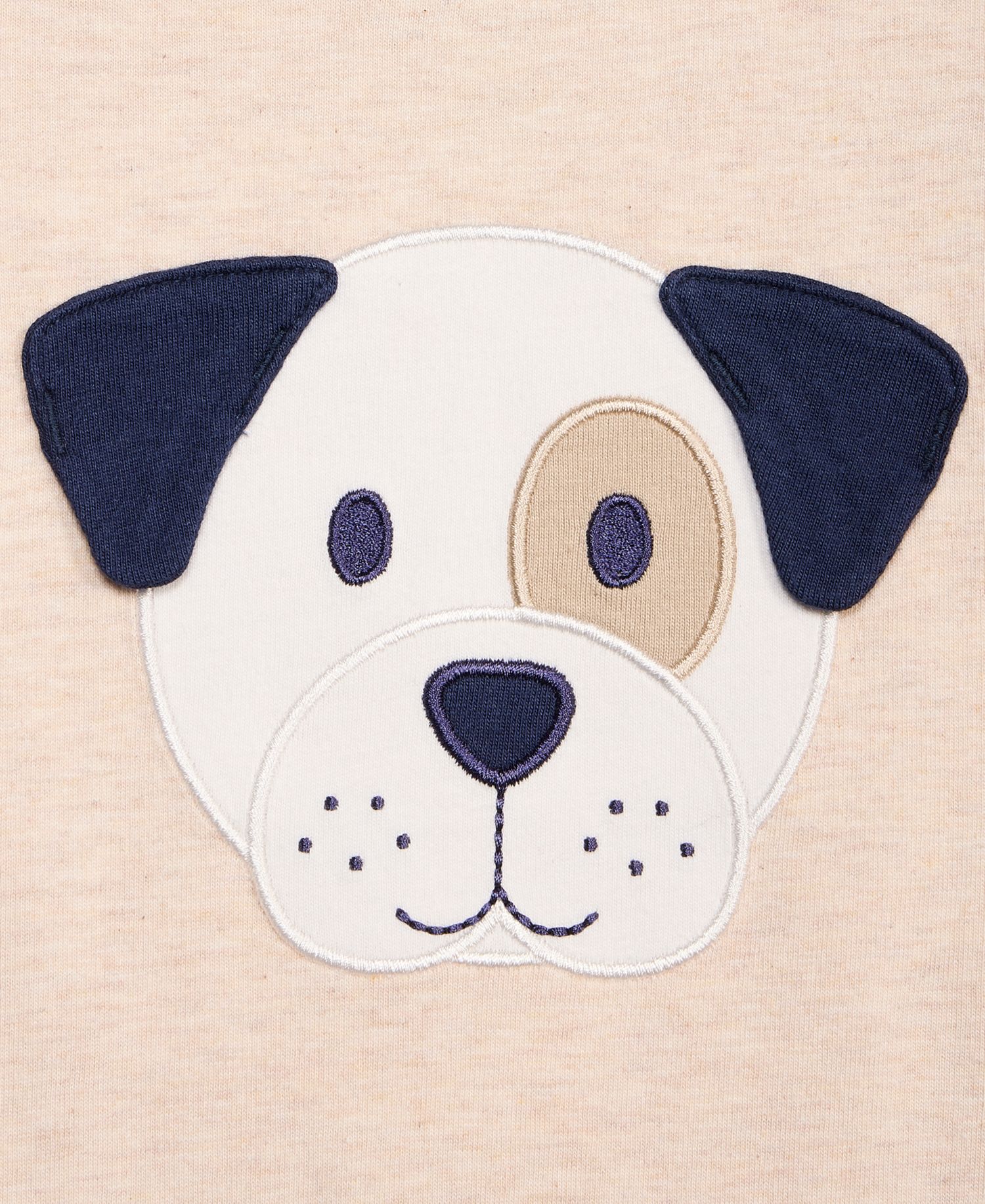 Baby Boys' 0M-24M Cotton 3D Dog Romper