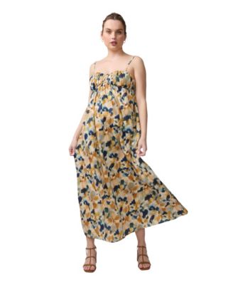 Maternity Ingrid + Isabel Printed Poplin Maxi