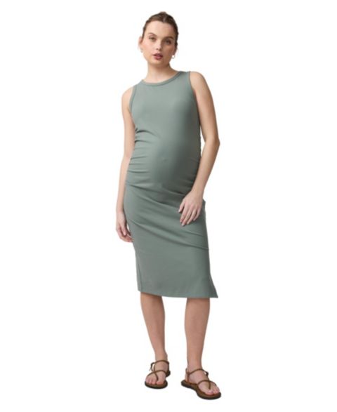 Женское платье Ingrid + Isabel Sleeveless Ruched Body Con, цвет: Agave