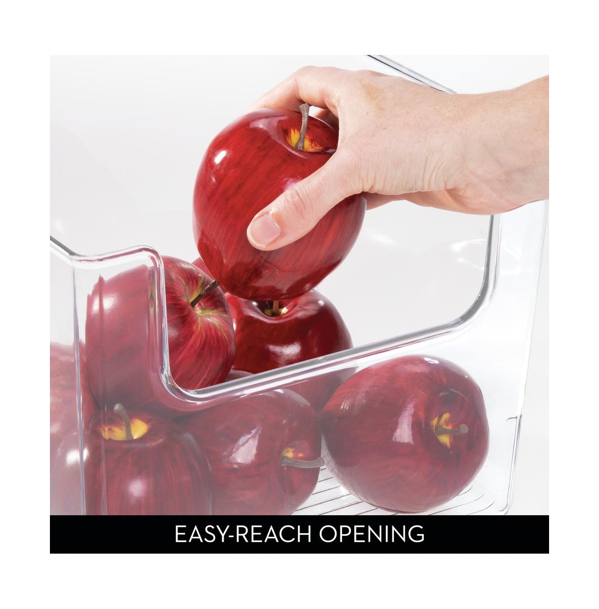 iDesign Open-Front Storage Bin
