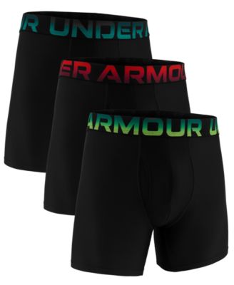 Men's Performance Tech Novelty 6" Boxer Briefs, 3-Pack