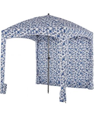 6x6 Feet Beach Tent Sun Shelter UPF50+ Portable Canopy With Side Walls
