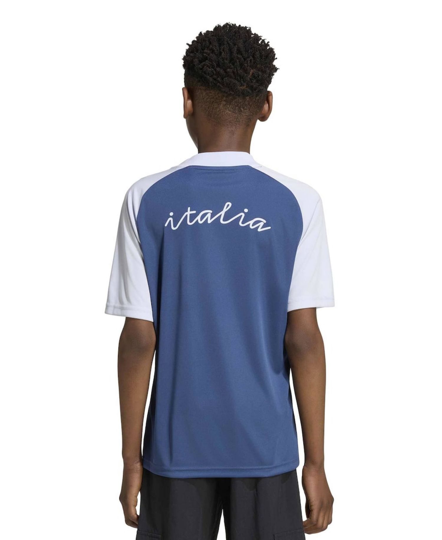 Big Boys and Girls Blue Italy National Team 2026 Pre-Match Jersey