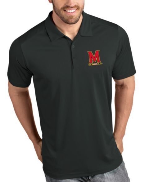 Мужское поло Antigua Maryland Terrapins Tribute Polo Shirt
