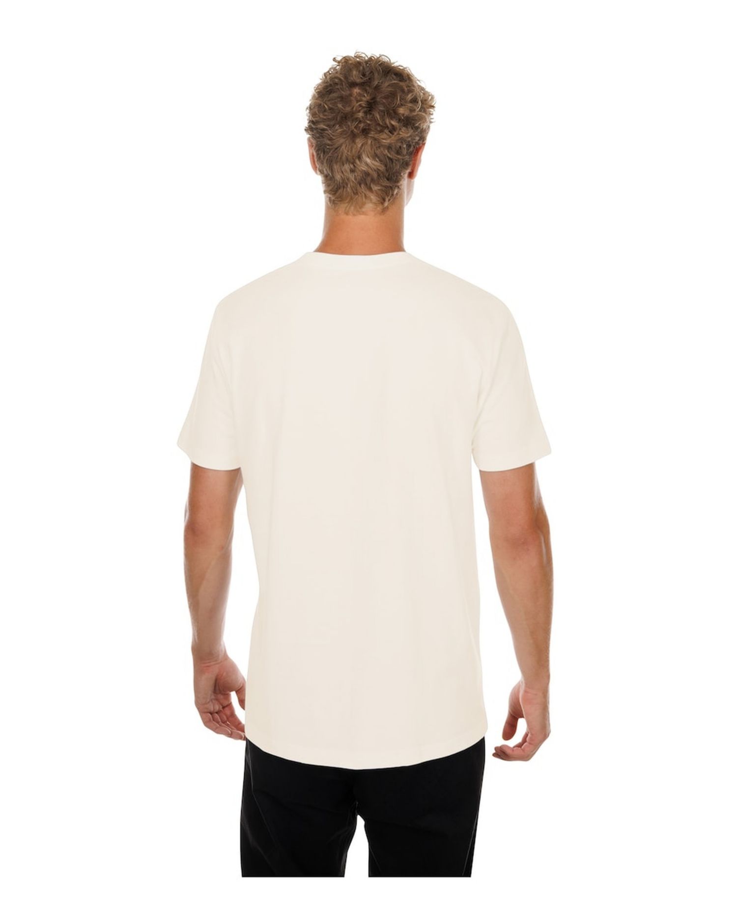 Men's Cream Orlando Magic Oversized City Edition Remix Vintage T-Shirt