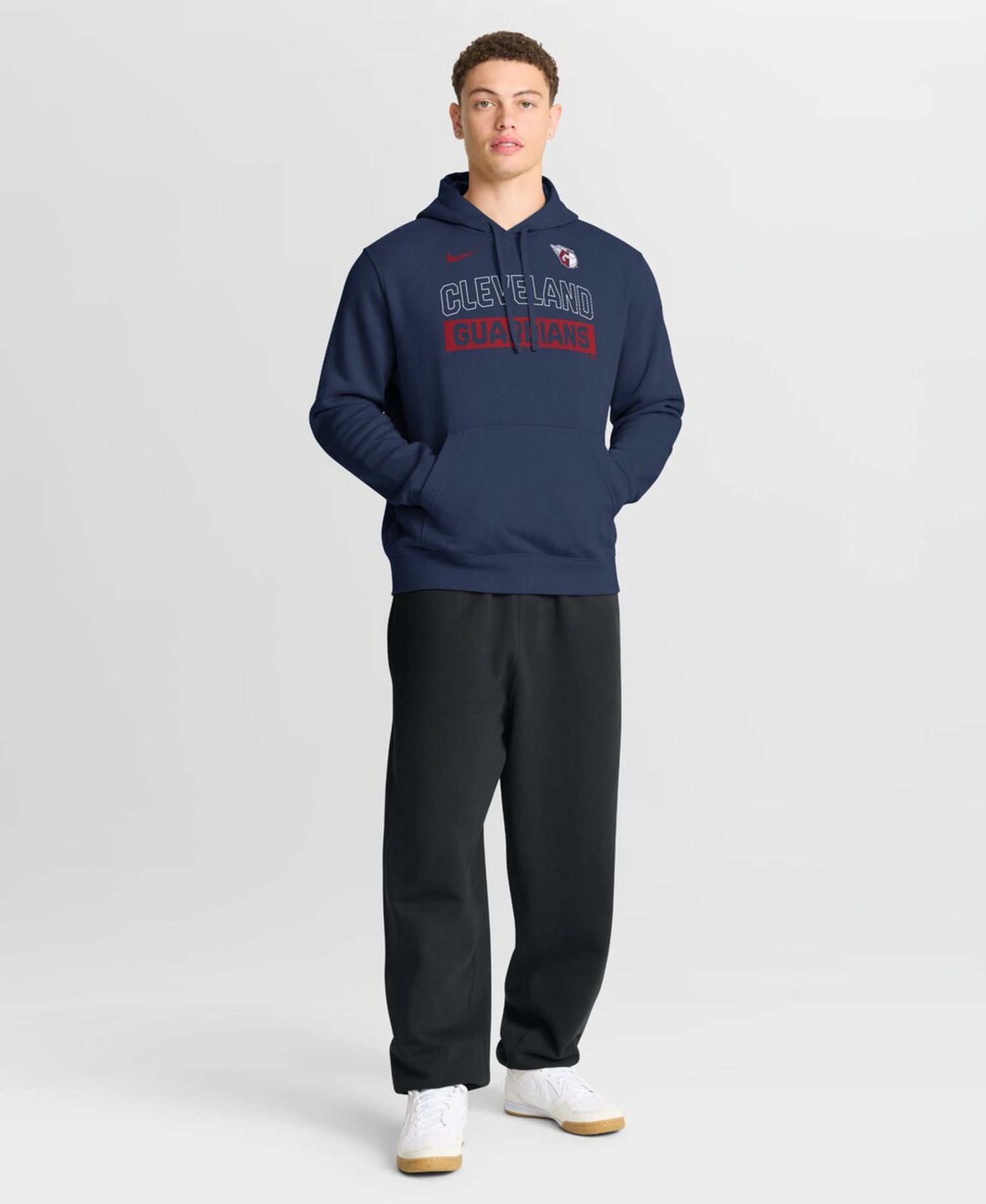 Men's Navy Cleveland Guardians Primetime Club Hoodie