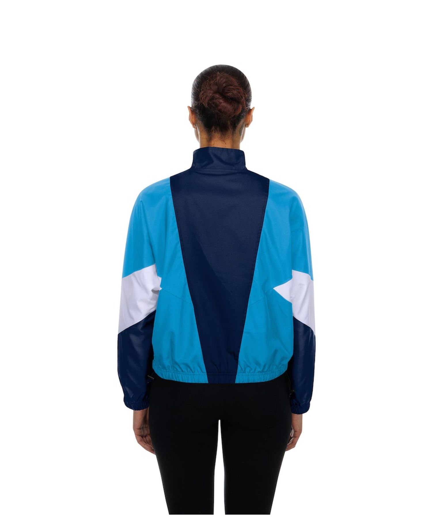 Women's Navy/Light Blue Philadelphia Phillies Leisure City Connect Full-Zip Windbreaker Jacket