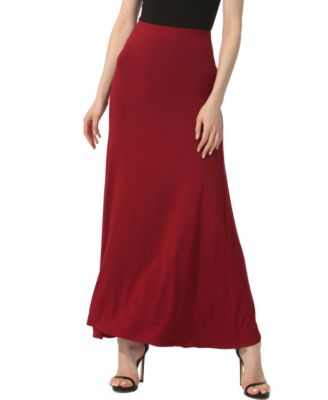 Women's kimi + kai Waist Ruched Maxi Skirt