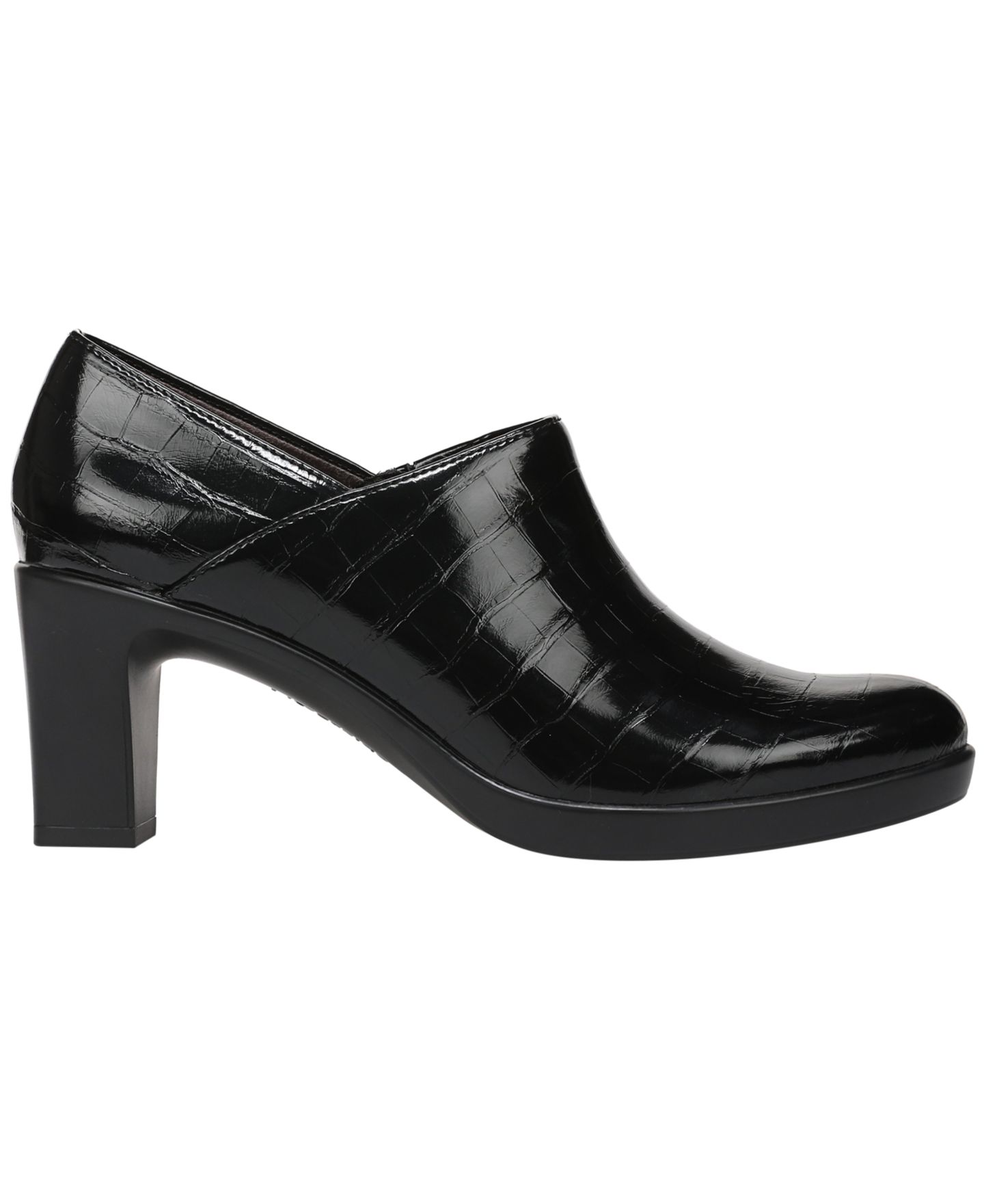 Женские туфли LifeStride Elegant Slip-On Pumps, цвет: Чёрная искусственная кожа, вариант 1 — фото 2