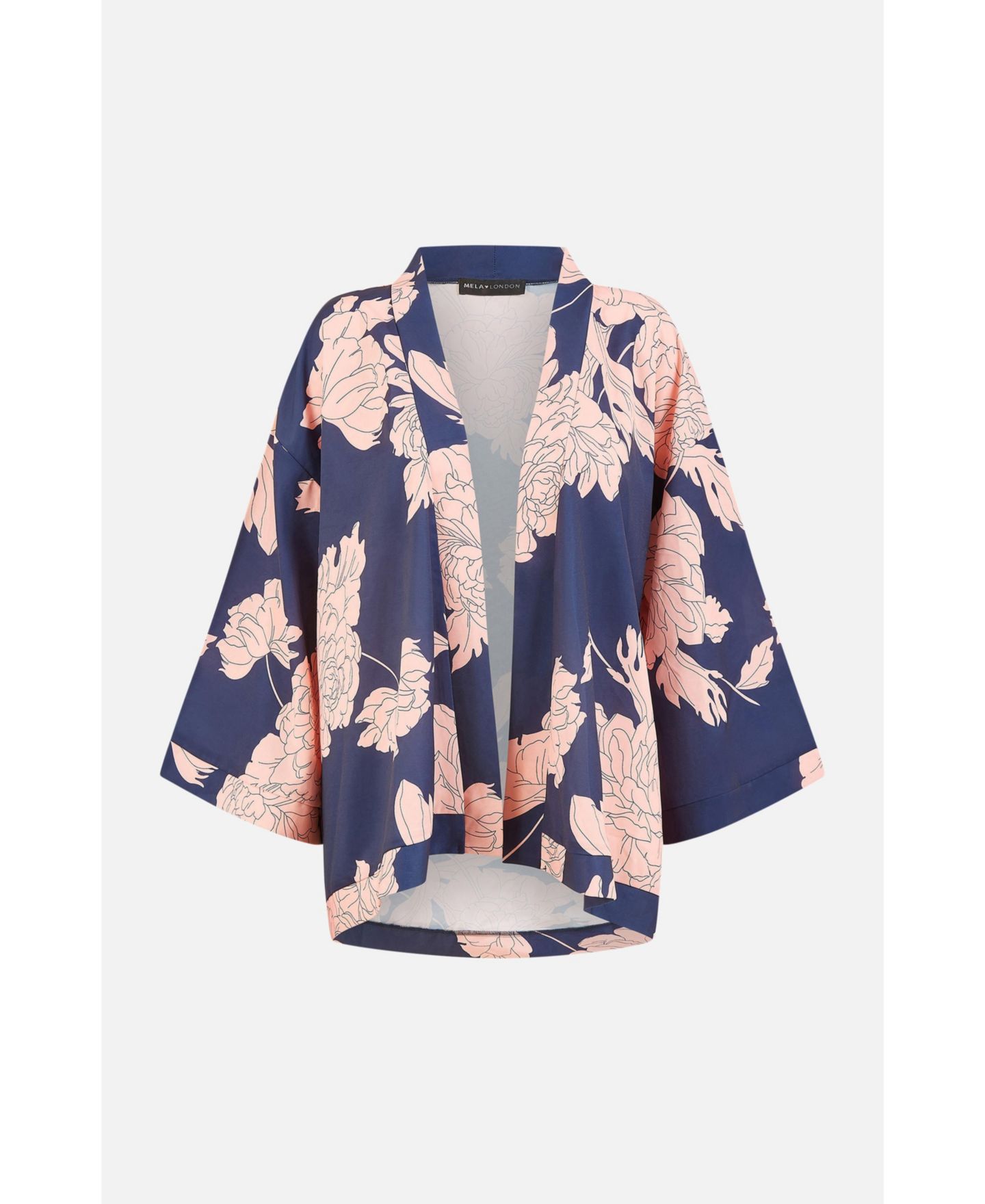Женская куртка Yumi Blossom Print Relaxed, цвет: Тёмно-синий — фото 5