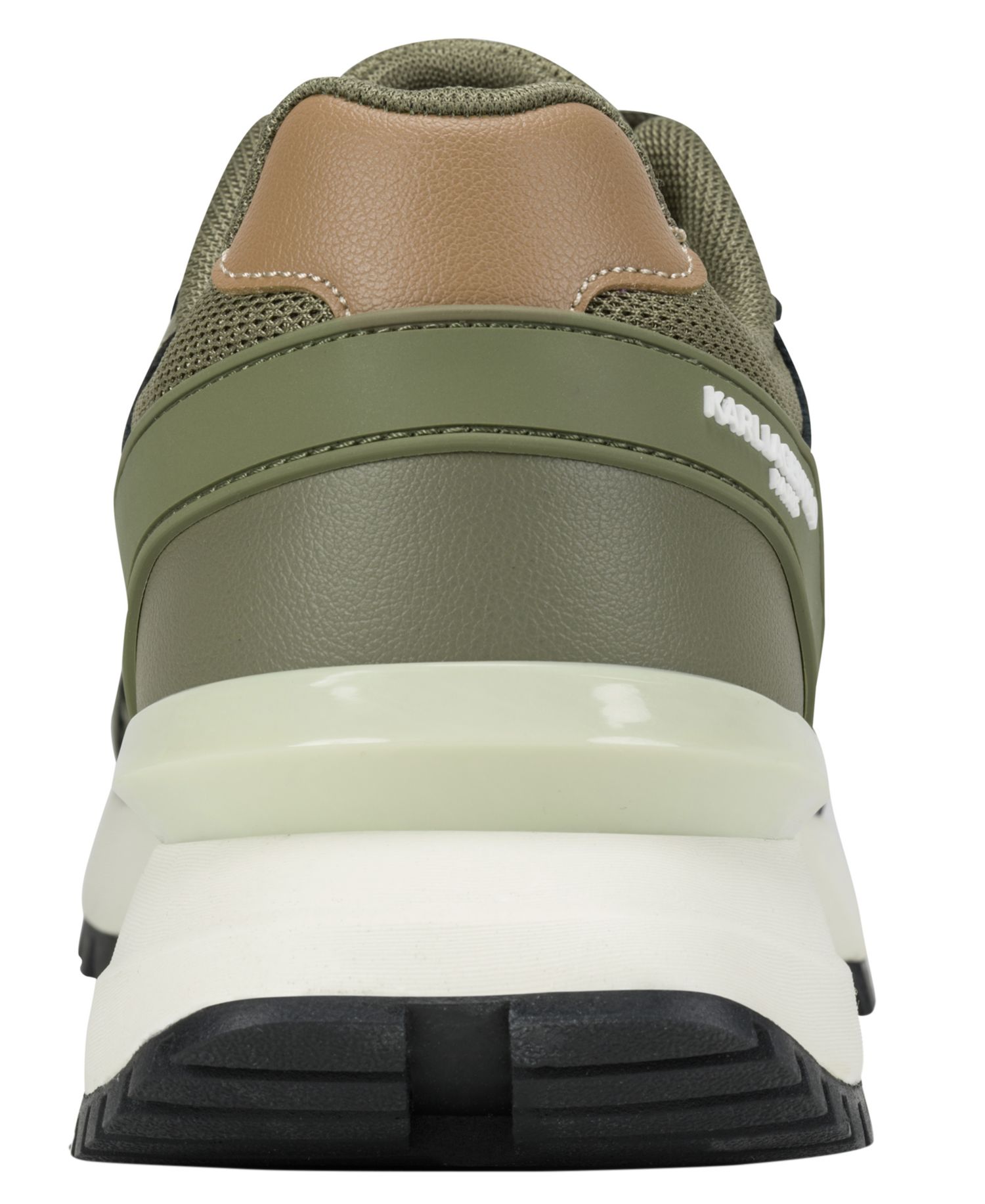 Karl Lagerfeld Men's Clovis Mixed-Media Lace-Up Runner Sneakers