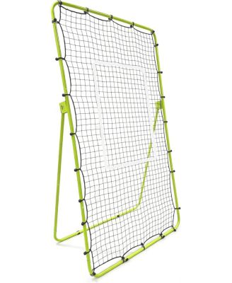  Volleyball Rebounder Net, Multi-Angle Bounce Back Trainer, Portable Practice Net for Backyard Training