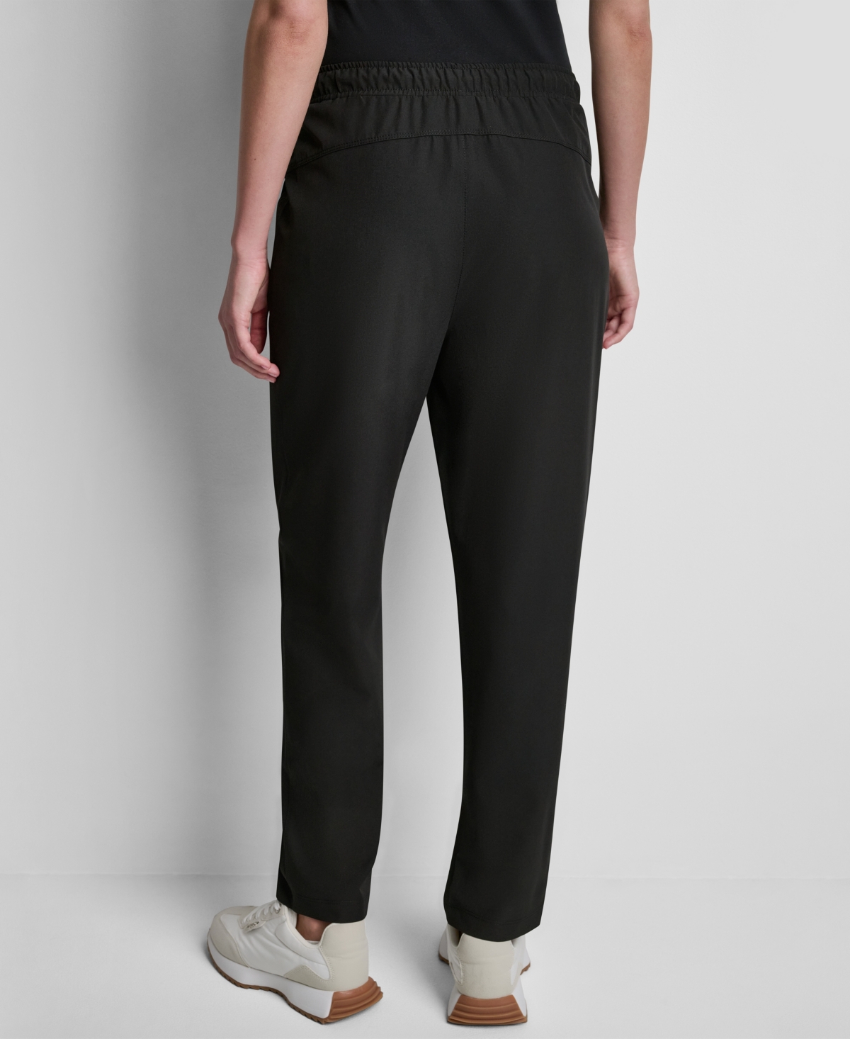 Dkny Sport Women's High-Rise Tapered Straight-Leg Pants