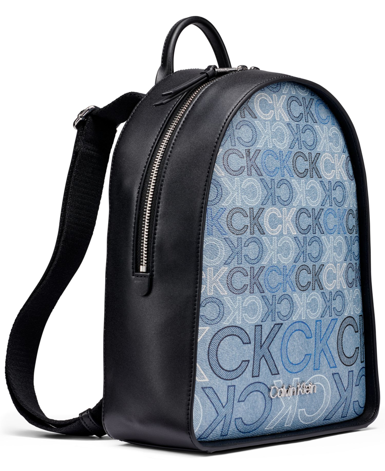 Kyren Denim Signature Backpack Messenger