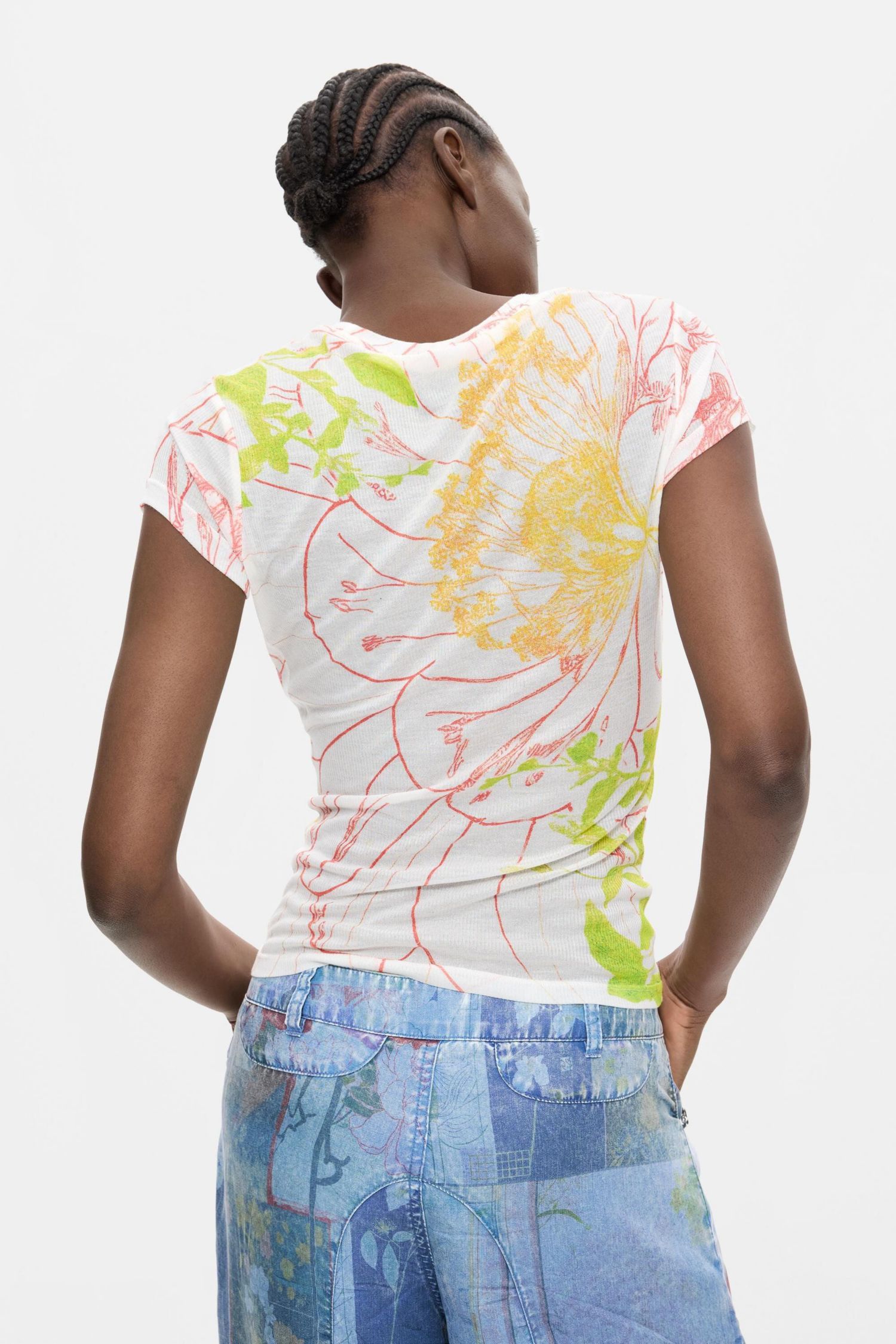 Women's Printed knit t-shirt