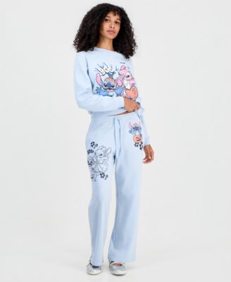 Juniors' Stitch Halloween Fleece Sweatpants