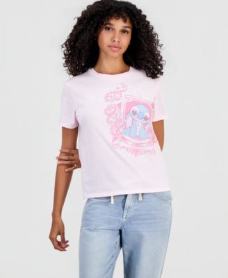 Juniors' Stitch Social Club Graphic Short-Sleeve T-Shirt