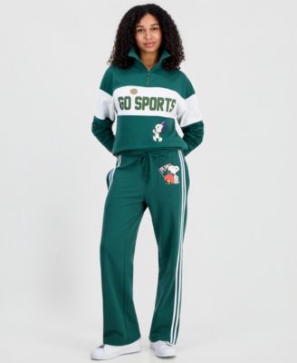 Juniors' Snoopy Football Sweatpants