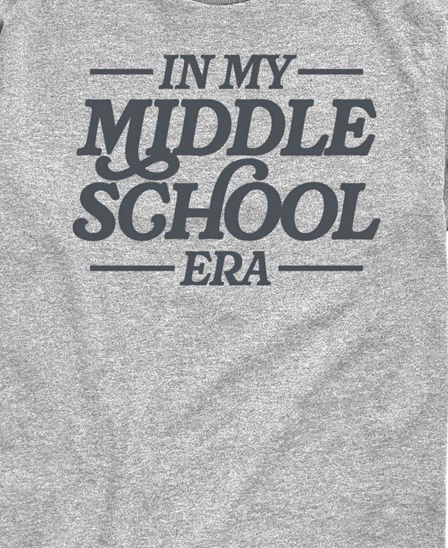 Instant Message Boys' 8-20 In My Middle School Era Short-Sleeve Graphic T-Shirt