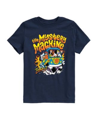 Scooby Doo Boys' 8-20 Mystery Machine Racing Short-Sleeve Graphic T-Shirt