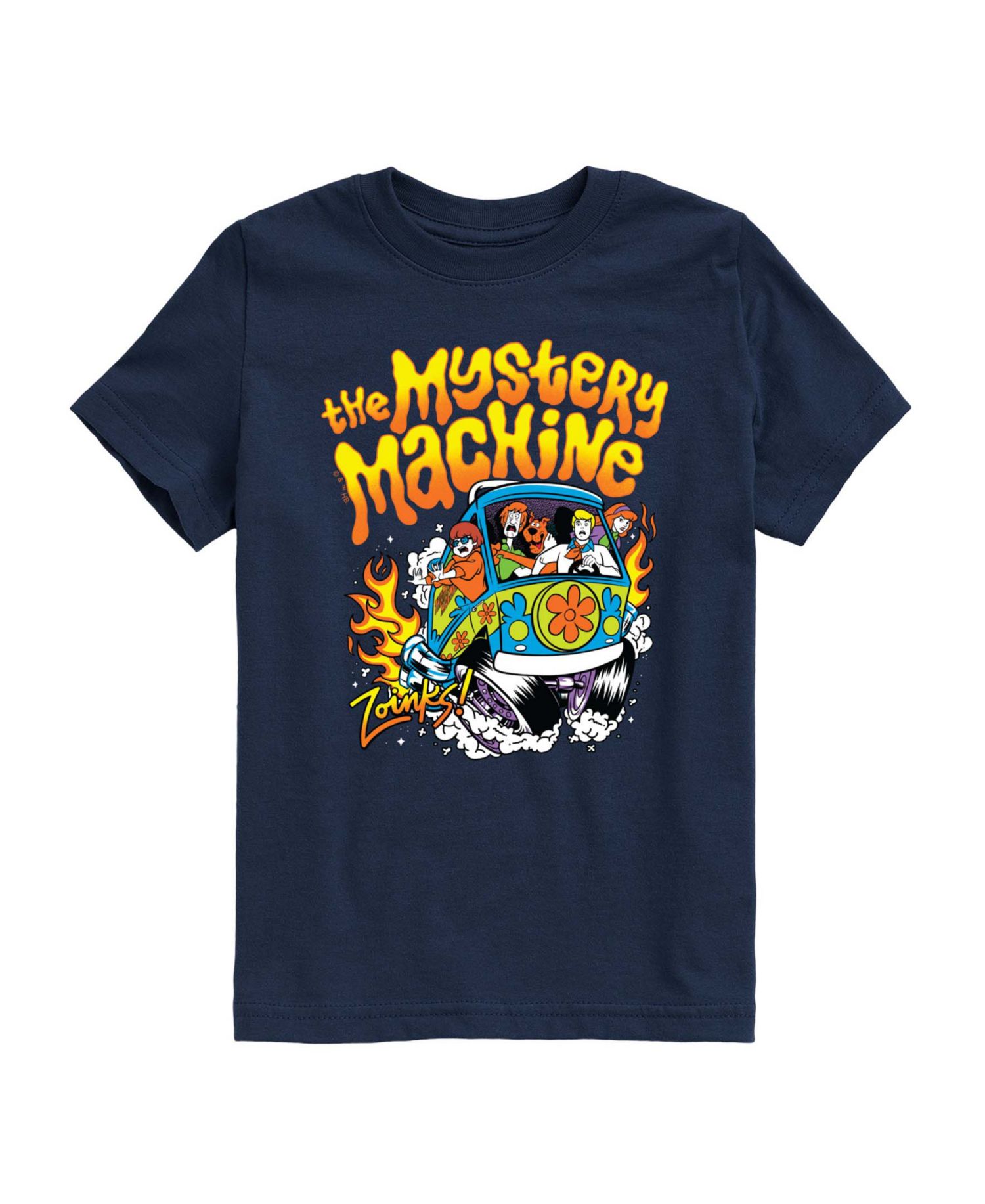 Scooby Doo Boys' 8-20 Mystery Machine Racing Short-Sleeve Graphic T-Shirt