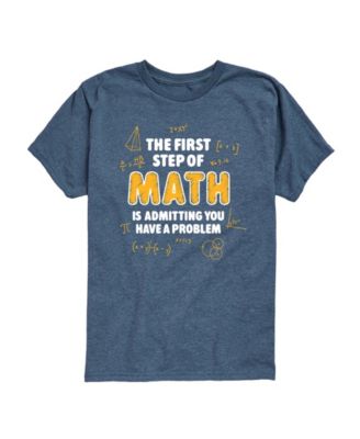 Boys' 8-20 The First Step Of Math Short-Sleeve Graphic T-Shirt