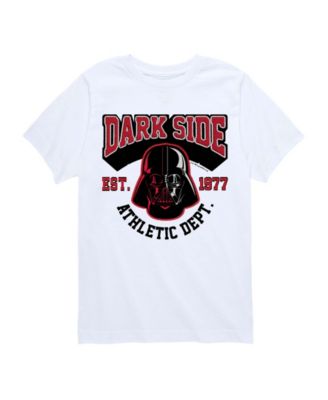 Star Wars Boys' 8-20 Darth Vader Darkside Athletic Department Short-Sleeve Graphic T-Shirt